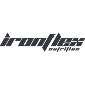 Logo IronFlex – marque de nutrition sportive (protéines, créatine, pré-workout, vitamines)