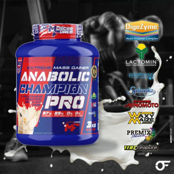 MUSCLE FORCE ANABOLIC CHAMPION PRO