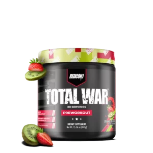 REDCON 1 TOTAL WAR pre-workout avec citrulline malate bêta-alanine agmatine taurine et caféine