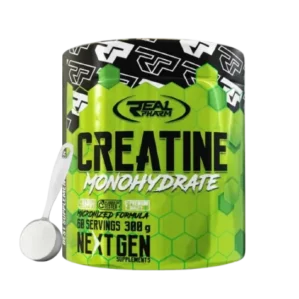 Créatine monohydrate micronisée Real Pharm 300 g 60 doses