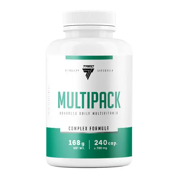 Trec Multi Pack 240 caps multivitamines minéraux ginseng