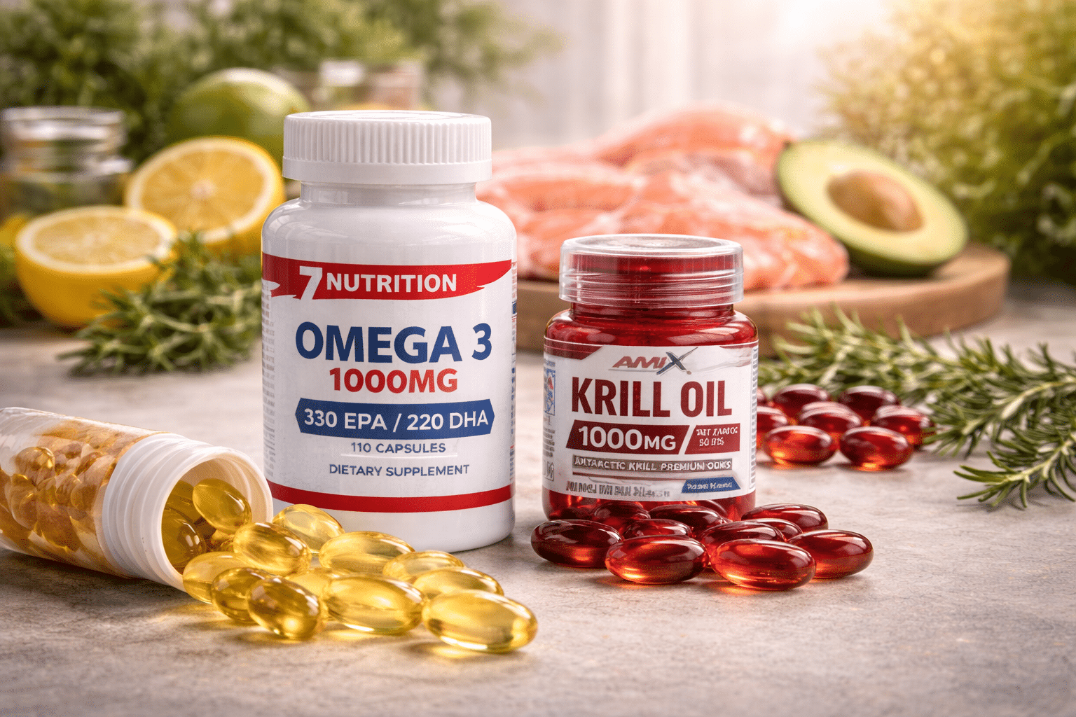 Oméga-3 : dosage EPA/DHA, comment choisir et combien de capsules par jour