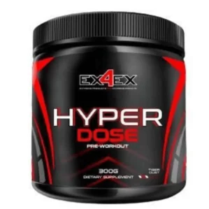 EX4EX Hyper Dose 300g pre-workout extrême 30 doses énergie focus
