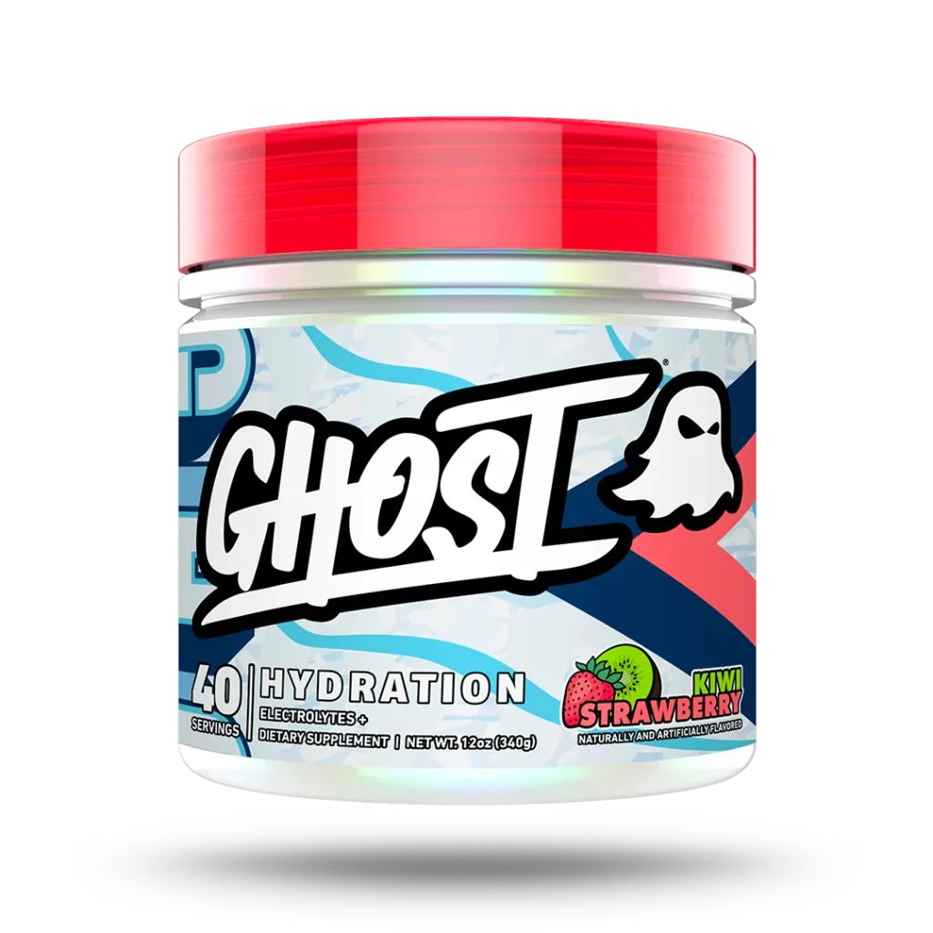 GHOST HYDRATION poudre d’hydratation sans sucres avec taurine électrolytes PureWay-C Aquamin et Senactiv