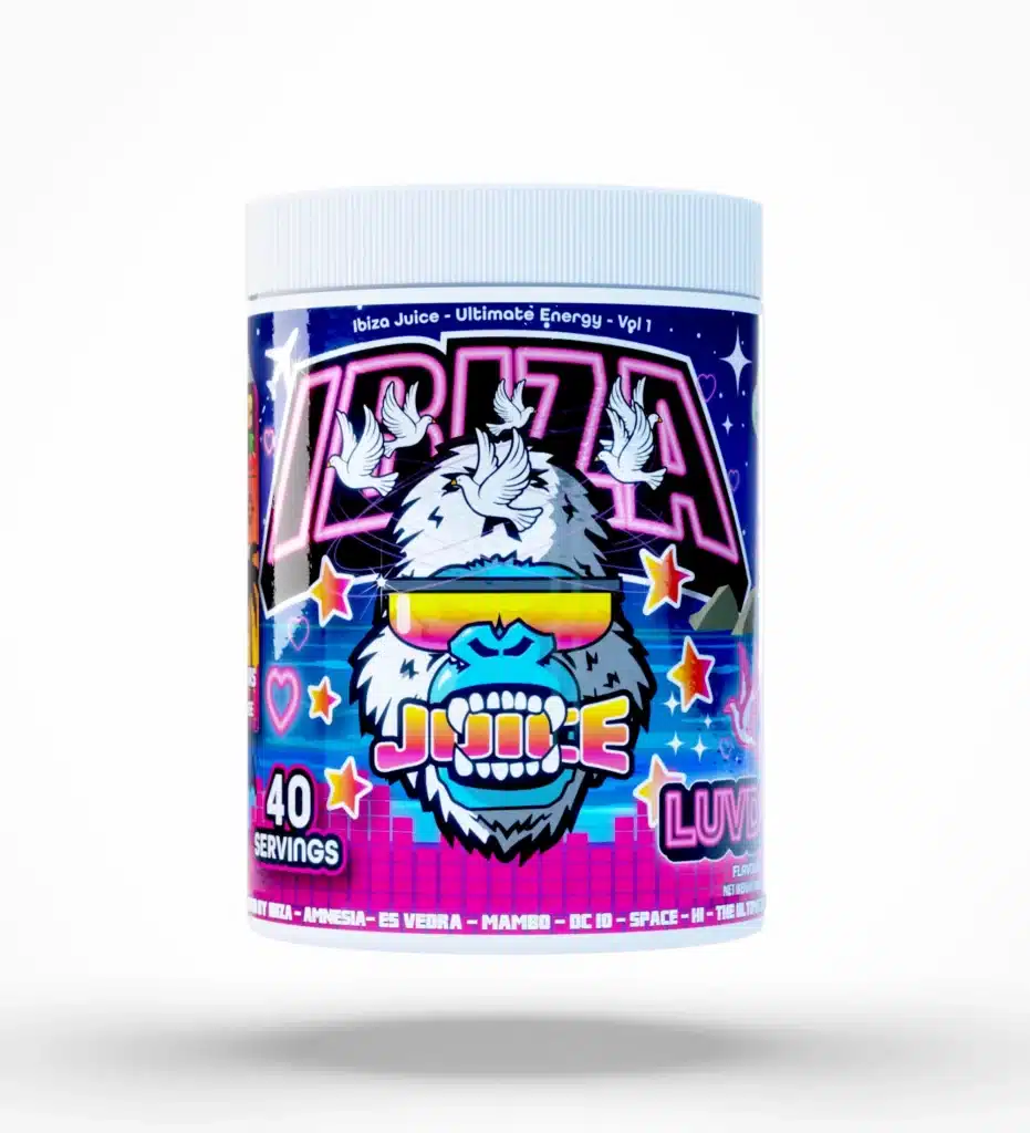 Ibiza Juice Gorillalpha 480 g citrulline 4000 mg beta alanine 2000 mg par scoop
