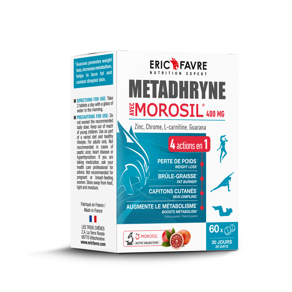 Eric Favre Metadhryne Morosil 400mg 60 comprimés programme 30 jours