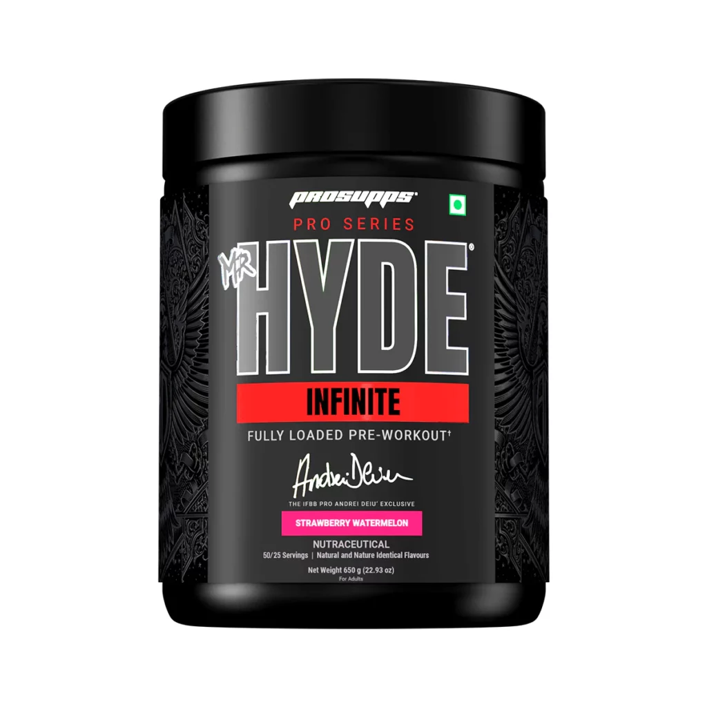 PROSUPPS MR. HYDE INFINITE PRO SERIES pre-workout avec citrulline bêta-alanine créatine et caféine