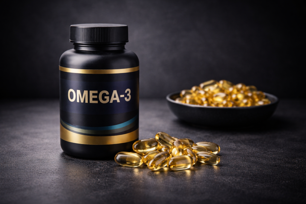 omega 3 récupération musculaire