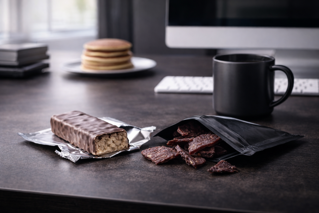 snacks protéinés bureau