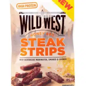 Wild West Steak Strips Honey BBQ 25g