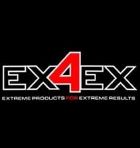 Logo EX4EX – marque hardcore de compléments performance (énergie, focus, pré-workout)