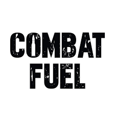 Logo Combat Fuel – marque UK de compléments “military & athlete safe” (pré-workout, protéines, essentiels)