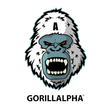 Logo Gorillalpha – marque de pré-workout énergie focus pump