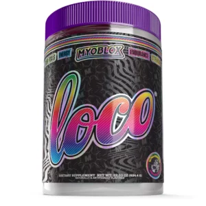 MYOBLOX LOCO PRE-WORKOUT booster avec TRILLINE bêta-alanine nooLVL Cognizin caféine taurine et bétaïne