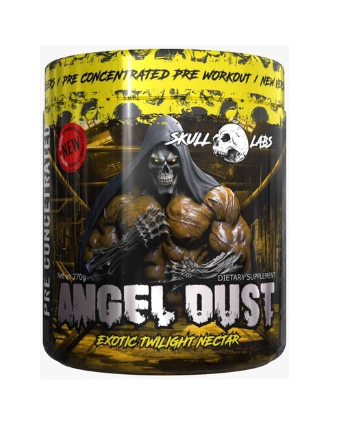 Skull Labs Angel Dust 270 g V 2.0 USA Bluerazz Lemonade pre workout stimulant puissant