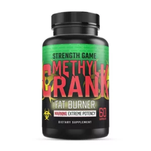 Strength Game Methyl Crank Fat Burner 60 capsules brûleur de graisse stimulant