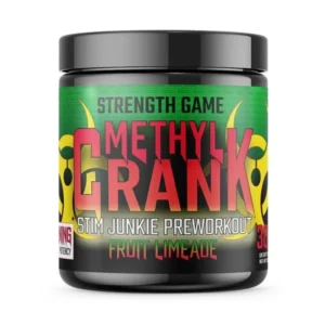Strength Game Methyl Crank 300 g Fruit Limade pre workout stimulant puissant