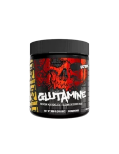 MUTANT CORE GLUTAMINE 300G glutamine micronisée en poudre avec 5000 mg de L-glutamine par portion