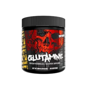 MUTANT CORE GLUTAMINE 300G glutamine micronisée en poudre avec 5000 mg de L-glutamine par portion