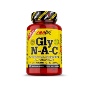 AMIX GLYN-A-C 120 CAPS complément avec NAC glycine vitamine C et zinc chélaté Chelazone