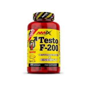 AMIX TESTO F-200 200 CAPS formule homme avec acide D-aspartique tribulus maca Testofen AstraGin vitamine B3 et zinc