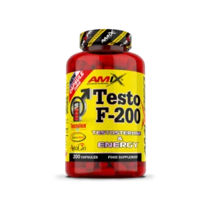 AMIX TESTO F-200 200 CAPS formule homme avec acide D-aspartique tribulus maca Testofen AstraGin vitamine B3 et zinc