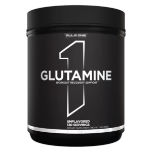 RULE ONE R1 GLUTAMINE 689G L-glutamine pure en poudre avec 5 g de glutamine par portion