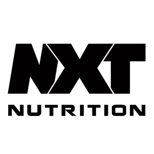 Logo NXT Nutrition, marque de nutrition sportive spécialisée en protéines, créatine, pre-workouts et compléments performance.