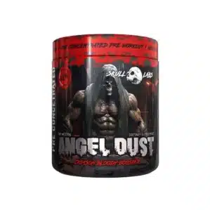 Pot de SKULL LABS Angel Dust 270 g V2.0 USA Crimson Bloody Booster, pre-workout DMAA et DMHA