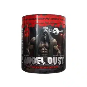 Pot de SKULL LABS Angel Dust 270 g V2.0 USA Crimson Bloody Booster, pre-workout DMAA et DMHA