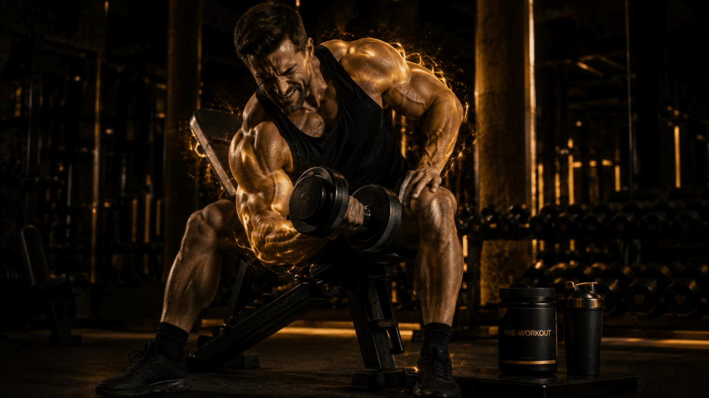 pre-workout pump et focus pour musculation intense