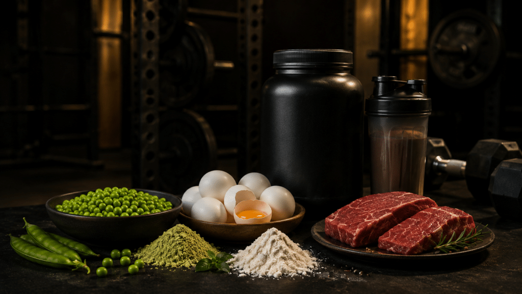 alternative à la whey pour musculation et récupération