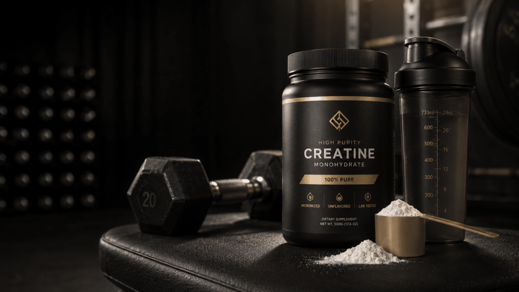 créatine Creapure pour la musculation et la performance sportive