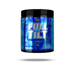CNP Full Tilt V2 Blue Razz Riot, pre-workout avec citrulline, créatine, bêta-alanine, choline, caféine, Infinergy™ et CognatiQ®