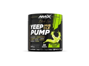 Pot de AMIX YEEP Pump Caff, pre-workout caféiné avec CarnoSyn®, arginine, GlyceroMax™, Oxystorm® et VitaCholine®