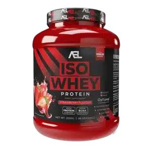 ASL ISO Whey Protein 2000 g, protéine isolate avec whey hydrolysée et peptides de collagène pour la récupération sportive