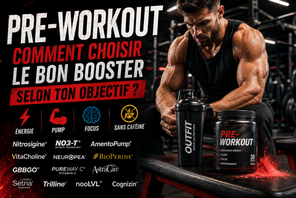 Pre-workout : comment choisir le bon booster selon ton objectif ?