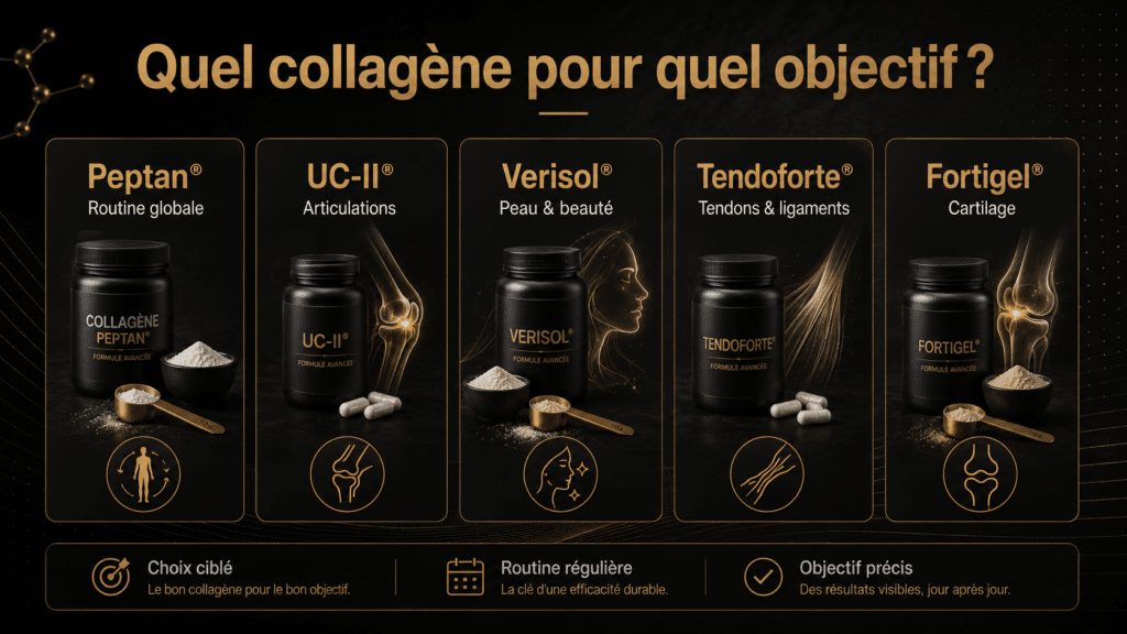 collagène sportif pour articulations tendons et récupération