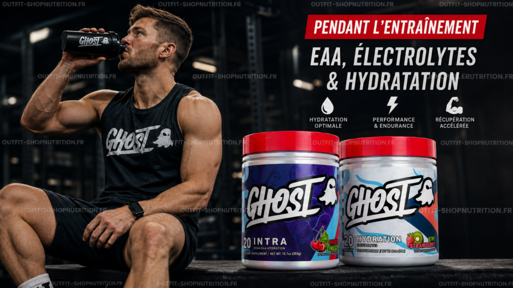 boisson GHOST Intra et Hydration pendant entraînement