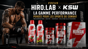 gamme HIRO.LAB KSW pour sports de combat et performance