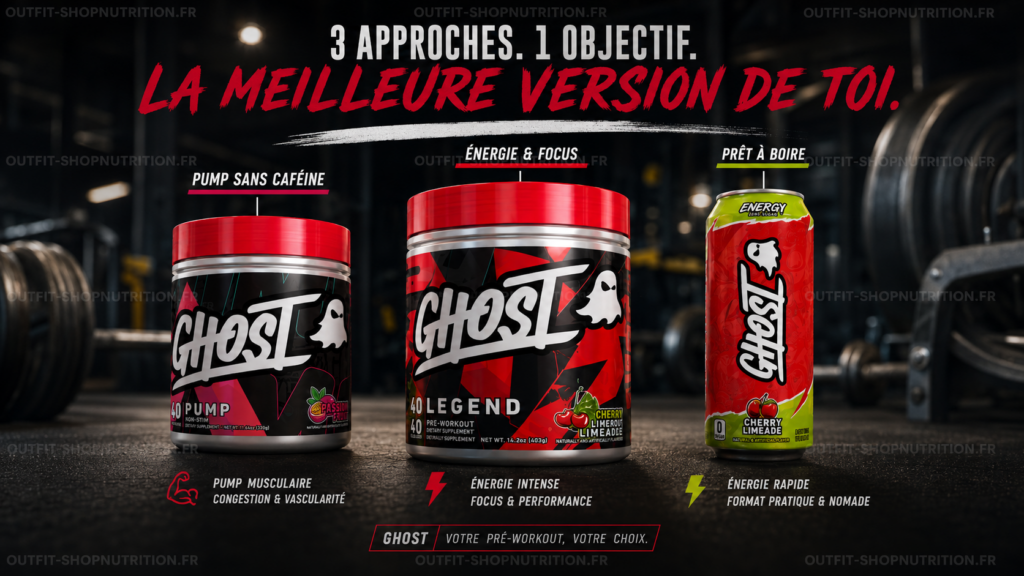 différence entre GHOST BCAA Intra et Hydration