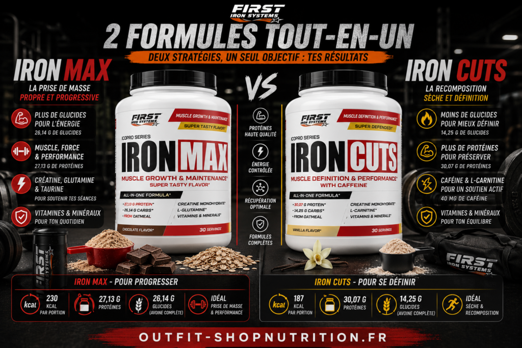 différence entre First Iron Iron Max et Iron Cuts