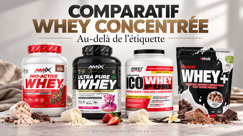 COMPARATIF WHEY — AU-DELÀ DE L’ÉTIQUETTE